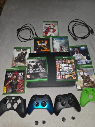 Xbox One X 1TB + 2 Mandos + Juegos
