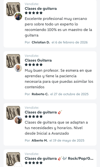 Clases de guitarra