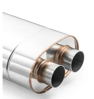 Silenciador con X-Pipe Acero Inoxidable