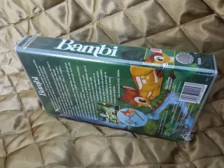 Lote 3 VHS Disney Clásicos (Español)precntados