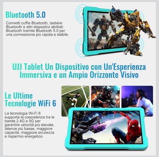 Tablet 10.1 Android 15 30GB RAM + 2TB TF