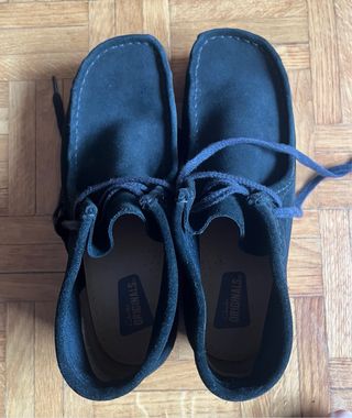 Botas Clarks Wallabee Negras