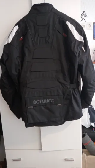 Chaqueta motorista invierno hombre