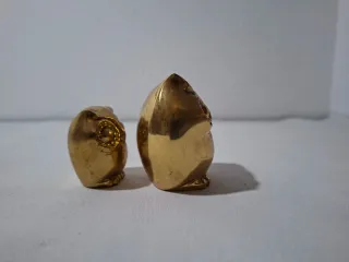 BÚHOS DE BRONCE VINTAGE