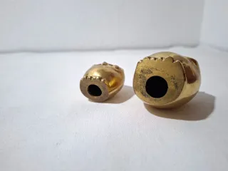 BÚHOS DE BRONCE VINTAGE