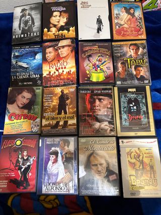 Lote 16 DVD di Film Vari Decatalogati