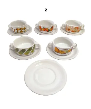 Juego Consomé - Vintage