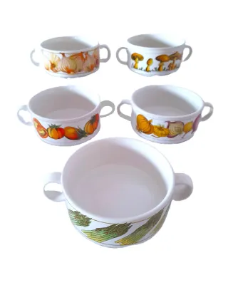 Juego Consomé - Vintage