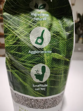 Lettiera per gatti AGATA Naturale 6L