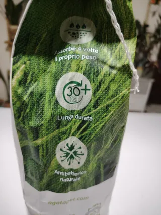 Lettiera per gatti AGATA Naturale 6L