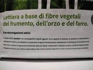 Lettiera per gatti AGATA Naturale 6L