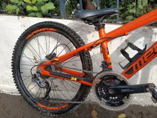 Bicicleta Montaña Infantil Naranja 24