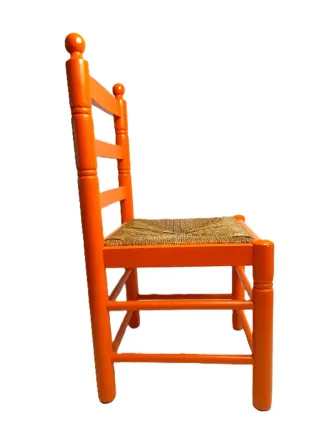 Silla - Madera y mimbre