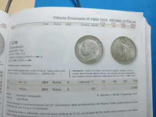 Moneta Argento Regno d'Italia 1861-1911