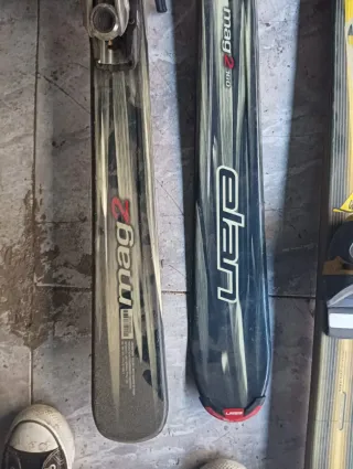 Esquís Elan y rosinyol