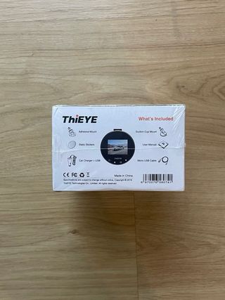 Dashcam Thieye - Cámara de salpicadero para coche