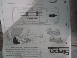 Porta sci e snowboard Siepa