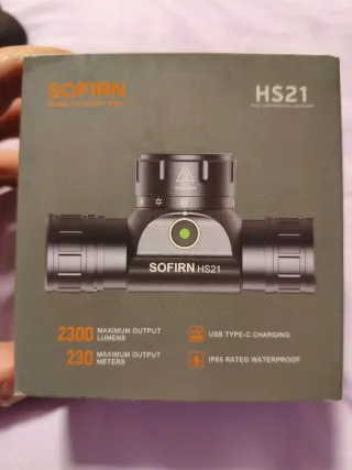 Linterna frontal Sofirn HS21