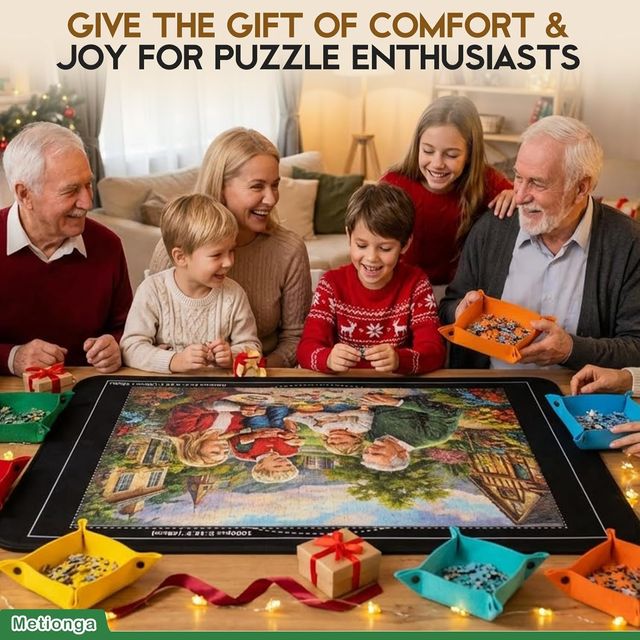 Metionga tablero puzzle 1000p bandejas y soporte