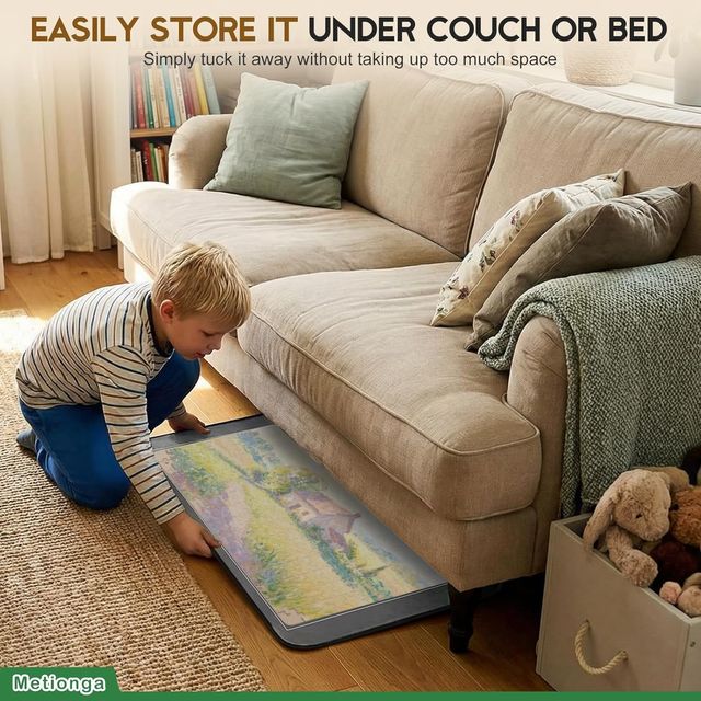 Metionga tablero puzzle 1000p bandejas y soporte