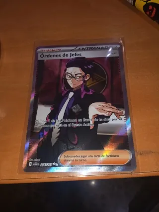 Carta Pokémon Órdenes de Jefes (Córax)