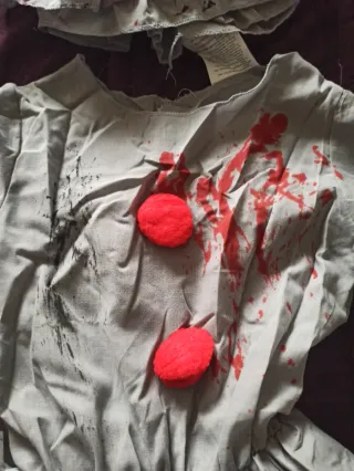 Disfraz payaso infantil sangriento It