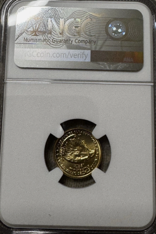 Moneda Oro American Eagle 1/10 oz 2026 NGC MS69