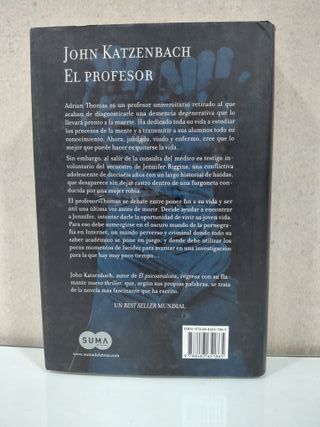 El profesor. John Katzenbach