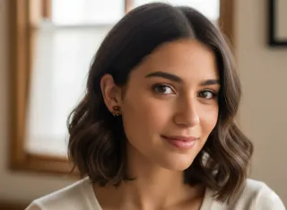 Pendientes Tous Colección Bold Bear Marrón Perlado