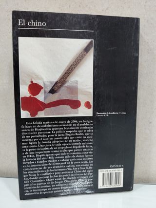 El chino. Henning  Mankell