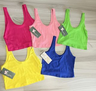 Conjunto 5 Tops Mujer Talla Única