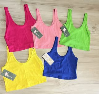 Conjunto 5 Tops Mujer Talla Única