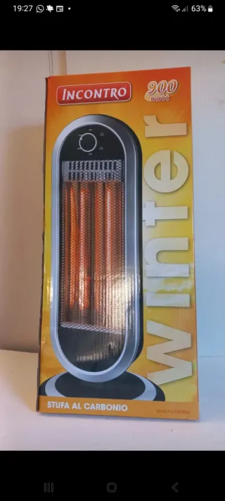 Stufetta Incontro Carbonio 900W