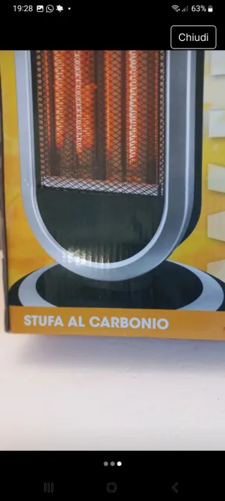 Stufetta Incontro Carbonio 900W