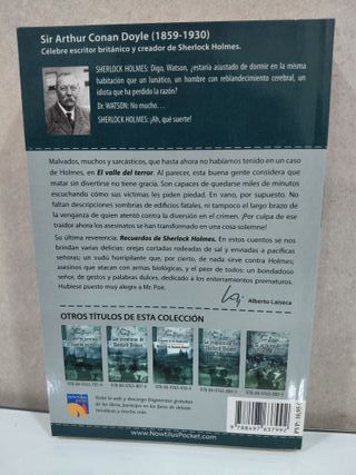 El valle del terror. Arthur Conan Doyle