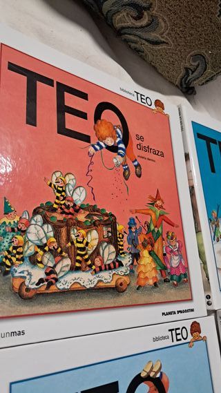 LOTE LIBROS INFANTILES TEO