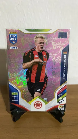 Carta Panini FIFA 365 Jonathan Burkardt