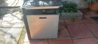 Cocina de gas con horno