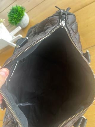 Bolso Bimba y Lola vintage marrón y negro