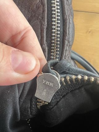 Bolso Bimba y Lola vintage marrón y negro