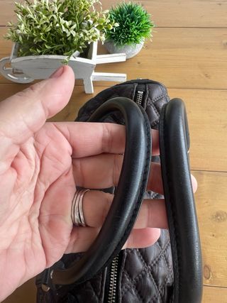 Bolso Bimba y Lola vintage marrón y negro