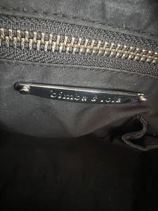 Bolso Bimba y Lola vintage marrón y negro