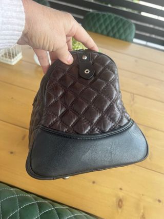 Bolso Bimba y Lola vintage marrón y negro