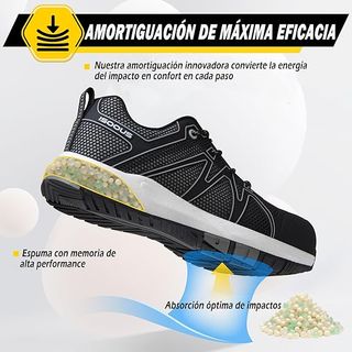 ISOOUS zapatos seguridad S3 SRC ESD impermeables