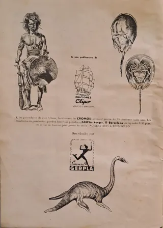 Álbum Zoo 1954 - Colección Historia Natural