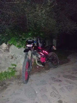 Careta bifaro para moto 49cc