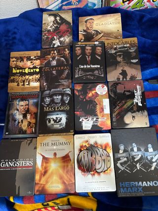 14 Scatole Metalliche DVD Film Vari