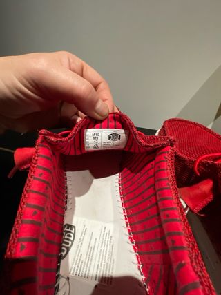 Zapatillas Hey Dude Wally Stretch Sox Rojas Talla