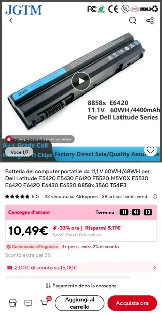Dell Latitude E5530 i5 SSD Win 11