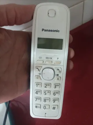 Teléfono Inalámbrico Panasonic Blanco